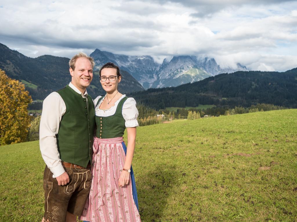 Der Braeuschmied Bed and Breakfast Lofer Buitenkant foto